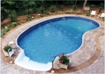 vinyl plunge pool