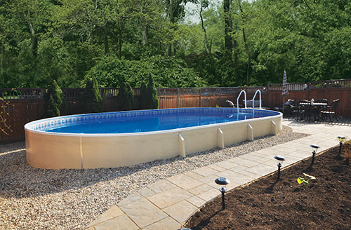 Semi-In Ground Pools – Gallery – Eagle Pool & Spa