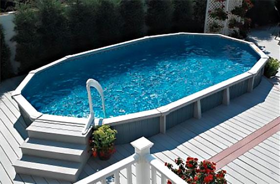 above ground pool types