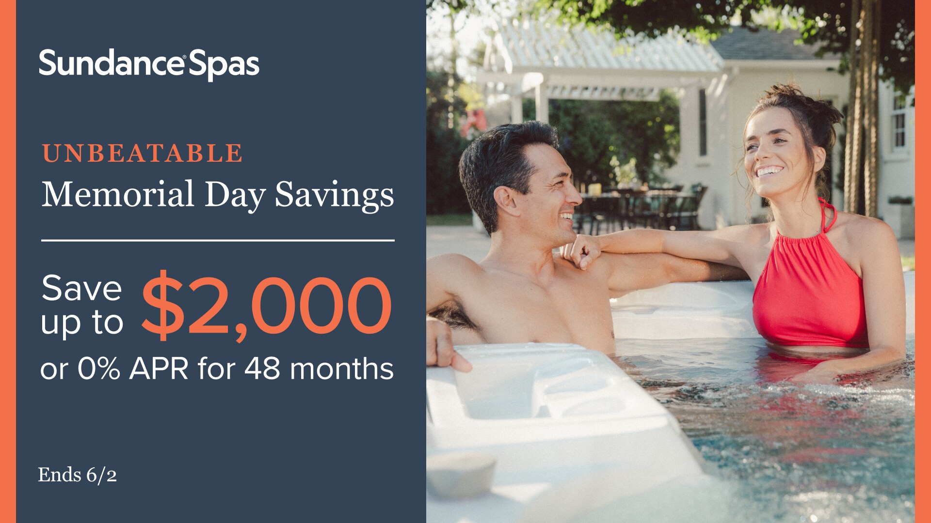 Sundance Spas Memorial Day Sale
